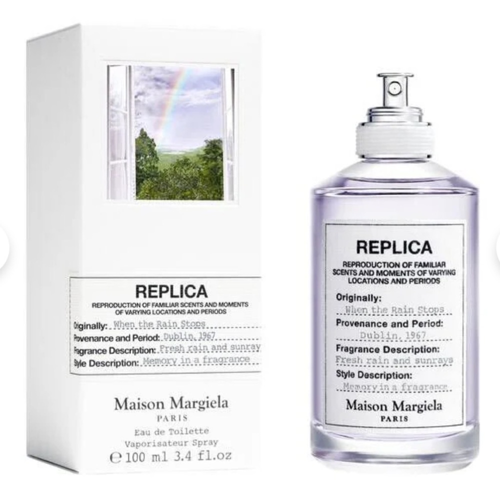 ⭐️NIB⭐️Maison Martin Margiela Replica-When the Rain Stops Eau de Toilette 3.4 oz